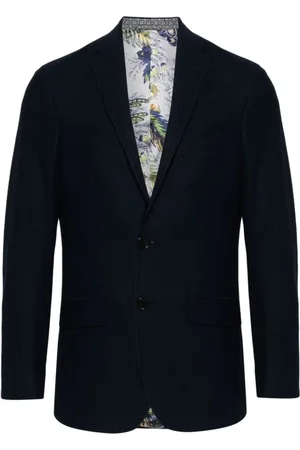 Etro Blazers, male, , 2XL, Jacquard Blazer with Geometric Motif