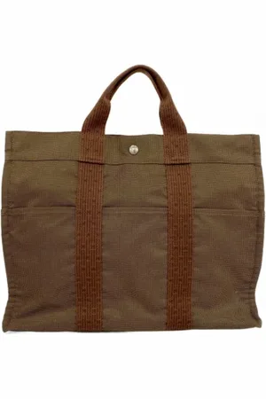 Hermès Pre-owned Tote Bags, female, , ONE SIZE, Pre-owned Canvas totes