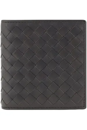 Bottega Veneta Iconic Woven Leather Wallet