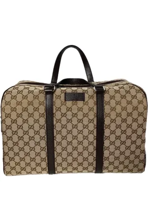 Gucci Pre-owned Handbags, male, , ONE SIZE, Pre-owned Canvas handbags