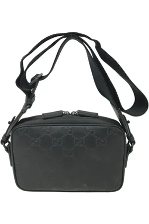 Gucci Pre-owned Cross Body Bags, male, , ONE SIZE, Pre-owned Rubber shoulder-bags