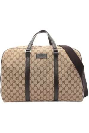 Gucci Pre-owned Weekend Bags, female, , ONE SIZE, Pre-owned Cotton gucci-bags