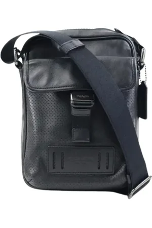 Coach Pre-owned Cross Body Bags, male, , ONE SIZE, Pre-owned Leather shoulder-bags