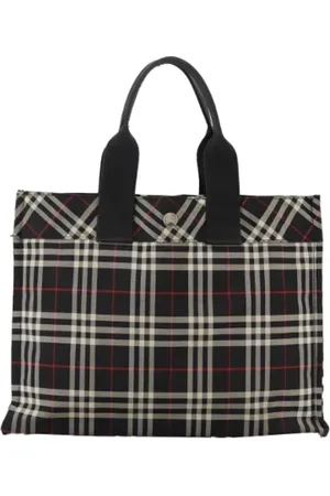 Burberry Pre-owned Tote Bags, female, , ONE SIZE, Pre-owned Fabric handbags