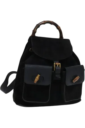 Gucci Pre-owned Backpacks, female, , ONE SIZE, Pre-owned Suede backpacks
