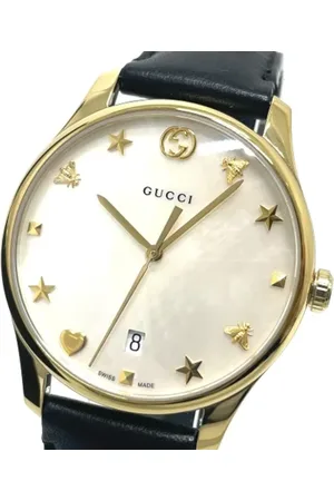 Gucci Pre-owned Leather watches