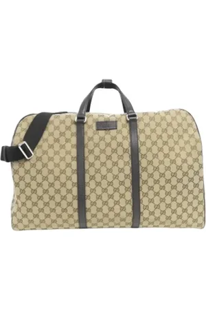 Gucci Pre-owned Weekend Bags, unisex, , ONE SIZE, Pre-owned Canvas gucci-bags