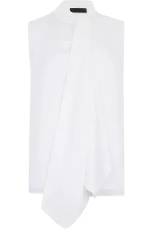 Liu Jo Georgette Top with Scarf Collar