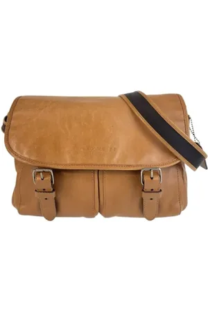 Coach Pre-owned Cross Body Bags, male, , ONE SIZE, Pre-owned Leather shoulder-bags
