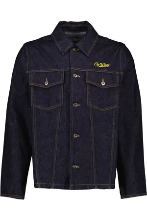 OFF-WHITE Wave Off Denim Jacket for Men