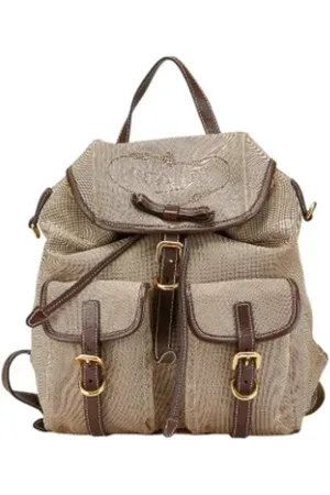 Prada Pre-owned Backpacks, female, , ONE SIZE, Pre-owned Canvas prada-bags