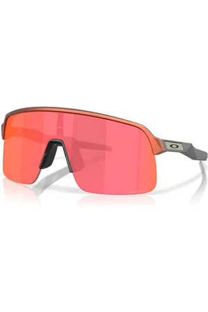 Oakley Sporty Sunglasses Prizm Trail Torch