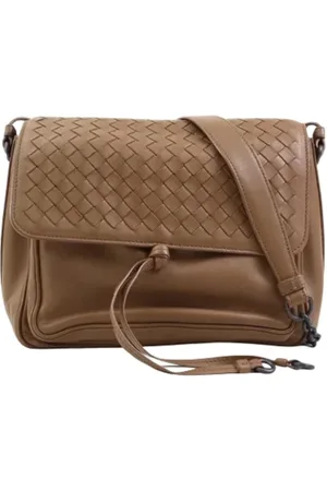 Bottega Veneta Pre-owned Cross Body Bags, female, , ONE SIZE, Pre-owned Leather crossbody-bags