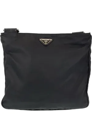 Prada Pre-owned Cross Body Bags, male, , ONE SIZE, Pre-owned Canvas shoulder-bags