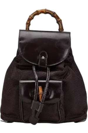 Gucci Pre-owned Backpacks, female, , ONE SIZE, Pre-owned Canvas backpacks