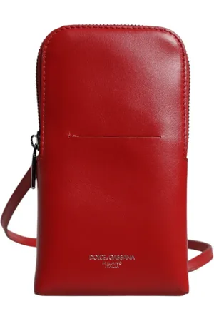 Dolce & Gabbana Cross Body Bags, unisex, , ONE SIZE, Leather Crossbody Bag with Neck Strap