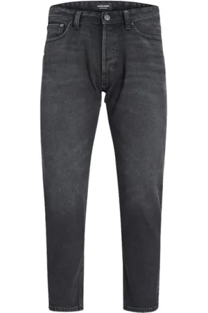JACK & JONES High-waisted cropped fit jeans