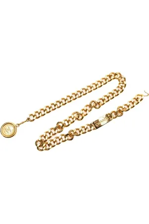 CHANEL Pre-owned Belts, female, , ONE SIZE, Pre-owned Metal belts