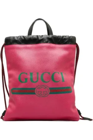Gucci Pre-owned Backpacks, female, , ONE SIZE, Pre-owned Leather gucci-bags