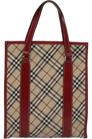Burberry Pre-owned Tote Bags, female, , ONE SIZE, Pre-owned Canvas handbags