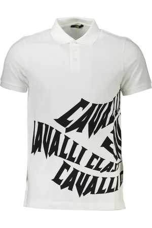 Roberto Cavalli Polo Shirts, male, , L, Short Sleeve Polo Shirt Men