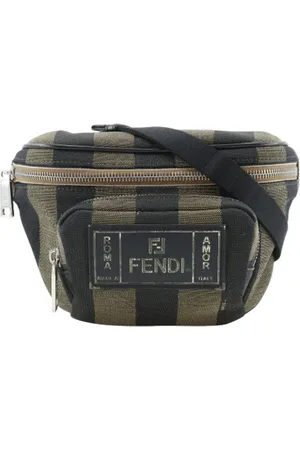 Fendi Pre-owned Cross Body Bags, female, , ONE SIZE, Pre-owned Canvas shoulder-bags