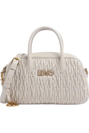Liu Jo Handbags, female, , ONE SIZE, Quilted Bowling Handbag in Champagne