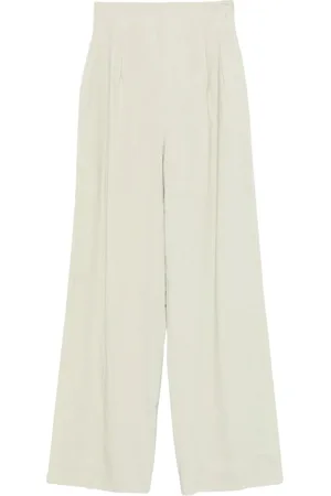 ERIKA CAVALLINI High-waisted palazzo Trousers with front pleats