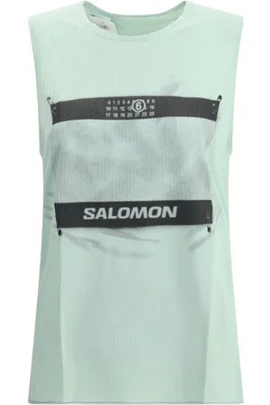 Maison Margiela Sleeveless Tops, female, , S, Salomon Tank Top Sporty Stylish Crew Neck