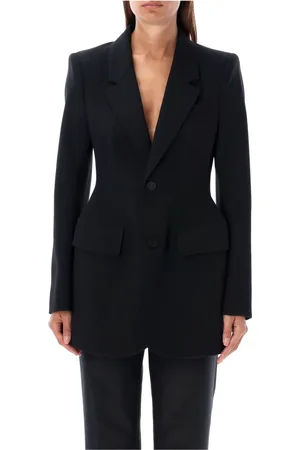 Balenciaga Hourglass Wool Jacket