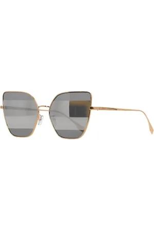 Fendi Pre-owned Accessories, female, , ONE SIZE, Pre-owned Metal sunglasses