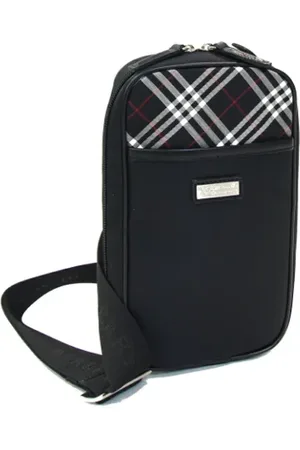 Burberry Pre-owned Cross Body Bags, male, , ONE SIZE, Pre-owned Leather shoulder-bags