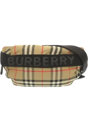 Burberry Pre-owned Belt Bags, female, , ONE SIZE, Pre-owned Nylon crossbody-bags