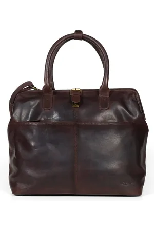 Howard London Laptop Bags & Cases, male, , ONE SIZE, Dark Leather Laptop Bag