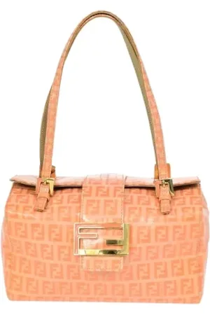 Fendi Pre-owned Shoulder Bags, female, , ONE SIZE, Pre-owned Canvas fendi-bags