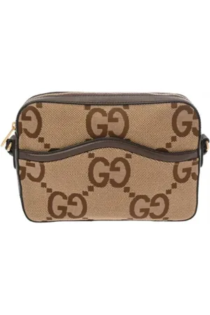 Gucci Pre-owned Cross Body Bags, male, , ONE SIZE, Pre-owned Canvas gucci-bags
