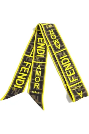 Fendi Pre-owned Scarves, female, , ONE SIZE, Pre-owned Silk scarves