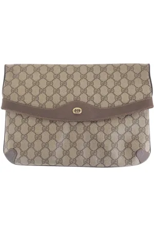 Gucci Pre-owned Clutches, male, , ONE SIZE, Pre-owned Canvas clutches