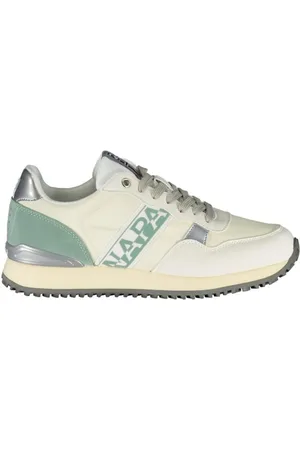Napapijri Sneakers, female, , 5 UK, Polyester Lace-Up Sneaker with Contrast Details and Print
