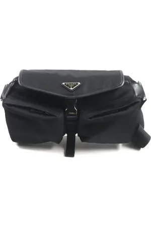 Prada Pre-owned Cross Body Bags, male, , ONE SIZE, Pre-owned Canvas prada-bags
