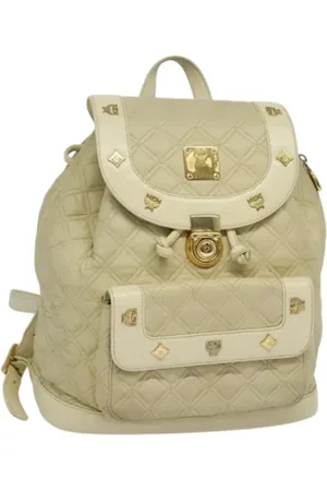 MCM Pre-owned Backpacks, female, , ONE SIZE, Pre-owned Leather backpacks