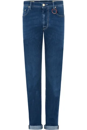 sartoria tramarossa Slim-fit Jeans, male, , W36, Washed Denim Jeans