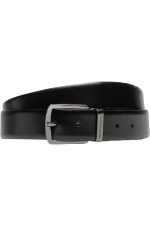 Emporio Armani Belts, male, , ONE SIZE, Reversible Leather Tongue Belt