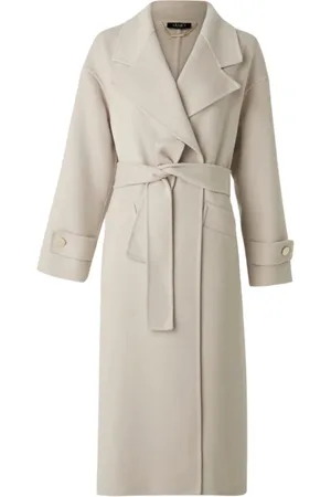 Liu Jo Double-Breasted Coats, female, , M, Classic Wool Coat with Belt