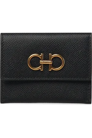 Salvatore Ferragamo Wallets & Cardholders, female, , ONE SIZE, Leather Wallet with Double Hooks