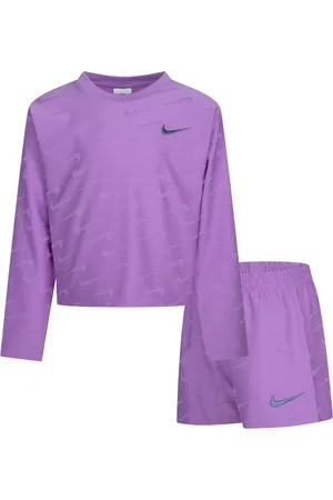 Nike Sport Sets, female, , 4 Y, Swoosh Motion Short Set