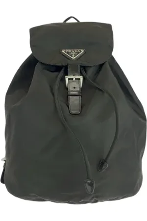 Prada Pre-owned Backpacks, female, , ONE SIZE, Pre-owned Canvas backpacks