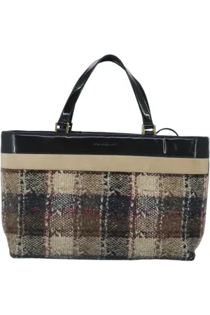 Burberry Pre-owned Handbags, female, , ONE SIZE, Pre-owned Wool handbags