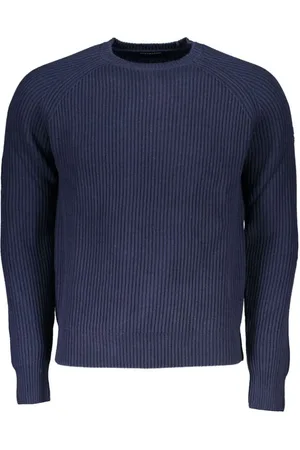North Sails Round-neck Knitwear, male, , L, Cotton Jumper for Men