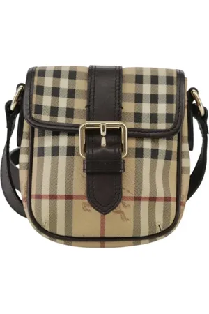 Burberry Pre-owned Cross Body Bags, female, , ONE SIZE, Pre-owned Leather shoulder-bags